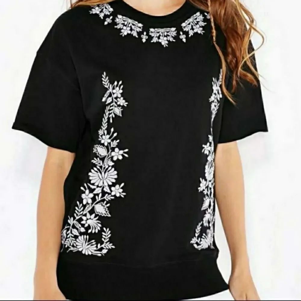 Little White Lies Embroidered Sweater top  in XS